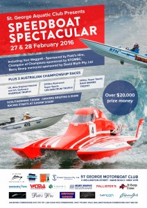 Speedboat Spectacular Poster 2016